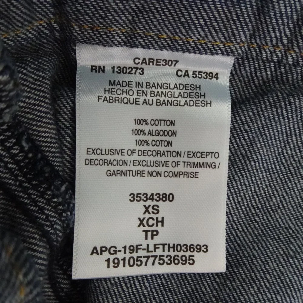 Lee Modern Union All Jumpsuit Women's Size XS Coveralls Blue Denim One Piece - Picture 12 of 13